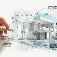 Evoluzione del progetto di architettura moderna di alto livello